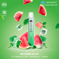Hayati Pro Mini descartável - JR6H24 Hayati Vape Flavours gelo de melancia
