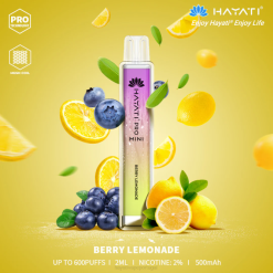 Hayati Pro Mini descartável - JR6H2 Hayati Portugal limonada de frutas vermelhas