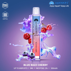 Hayati Pro Mini descartável - JR6H3 Hayati Vape Portugal cereja razz azul