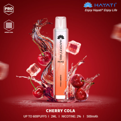 Hayati Pro Mini descartável - JR6H7 Hayati Flavour Vapes cola de cereja