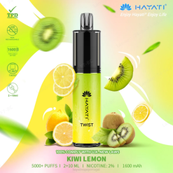 Hayati Twist descartável - JR6H73 Hayati Vape Portugal kiwi limão