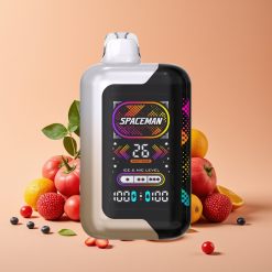 SMOK Spaceman SP40000 40000 puffs 0% nicotina 20ml recarregável tela LED 2.28" Cerveja de Raiz