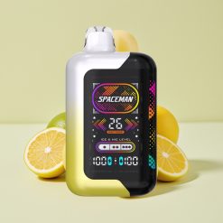 SMOK Spaceman SP40000 Zero Nic 40000 puffs 20ml 0% nic recarregável Limão Pop