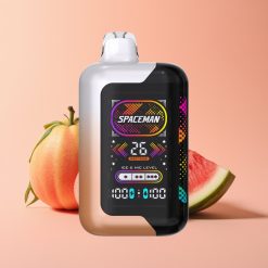 SMOK Spaceman SP40000 Zero Nic 40000 Puffs 20ml 0% nicotina 1000mAh recarregável Pêssego Melancia Suculento