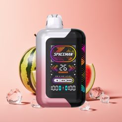 SMOK SPACEMAN SP40000 Zero Nic 40000 Puffs 20ml 0mg Tela LED 2.28" Melancia Ice