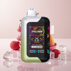SMOK SPACEMAN SP40000 Zero Nic 40000 Puffs 20ml 0mg Uva Branca Gelo Bateria 1000mAh